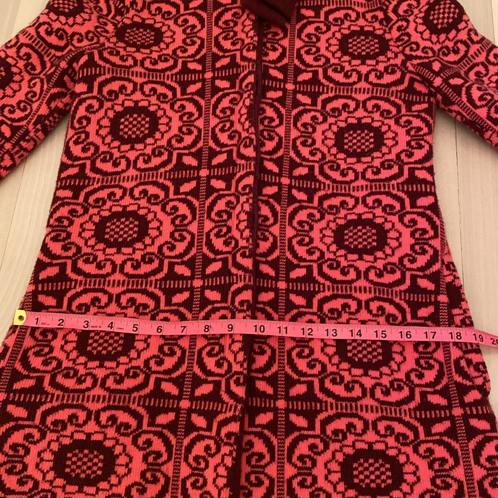 Twinset Simona Barbieri knit sweater wool jacket ! Size S - Picture 12 of 17